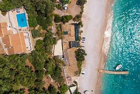 Villa Kerkyroula Large Private Pool Walk to Beach Sea Views A C Wifi C