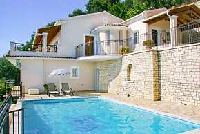 Villa Kerkyroula Large Private Pool Walk to Beach Sea Views A C Wifi C