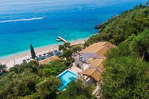 Villa Kerkyroula Large Private Pool Walk to Beach Sea Views A C Wifi C