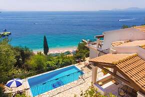 Villa Kerkyroula Large Private Pool Walk to Beach Sea Views A C Wifi C