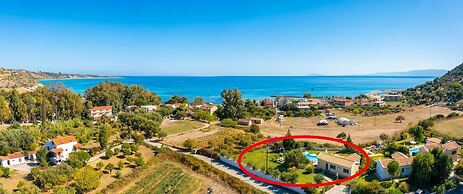 Villa Melissa Large Private Pool Walk to Beach Sea Views A C Wifi Car 