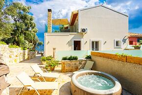 Villa Nikolakis, Kerasia, on the beach
