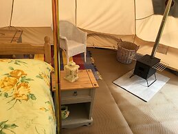 Glamping at The Homestead - Ensuite Bell Tent