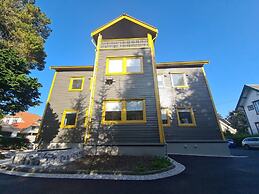 Beautiful Penthouse Near Center, 2-bedroom, Balcony and Free Parking