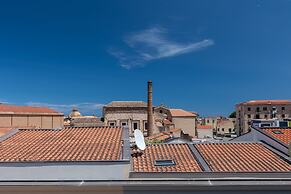 Tre terrazze in Piazza Magione