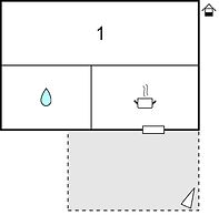 Amazing Home in Raslina With Wifi and 1 Bedrooms