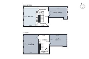 Sanders Main - Cozy 2-bdr Apt Close to Nyhavn