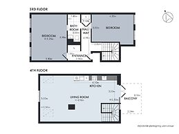 Sanders Main - Cute 2-bdr Apt Close to Nyhavn