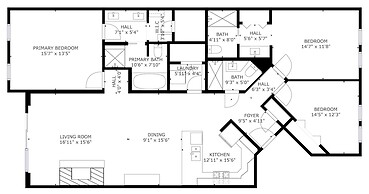 Town Pointe B202 3 Bedroom Condo by RedAwning