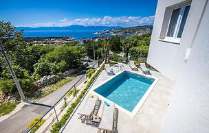 Awesome Home in Kraljevica With Wifi, Outdoor Swimming Pool and Heated