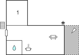 Stunning Apartment in Brodarica With Wifi and 1 Bedrooms