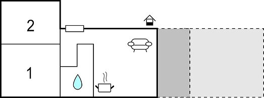 Amazing Apartment in Nin With 2 Bedrooms and Wifi