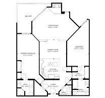 12 C Powder Run 2 Bedroom Condo by RedAwning