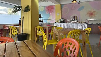 Hotel On Vacation Blue Tone