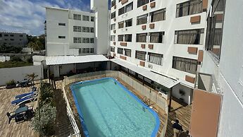 Hotel On Vacation Blue Tone