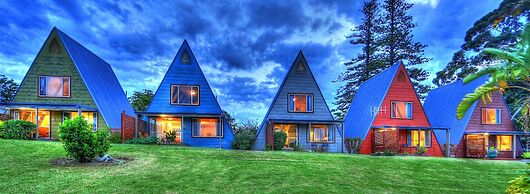 A-Frame Chalets @ Mokutu