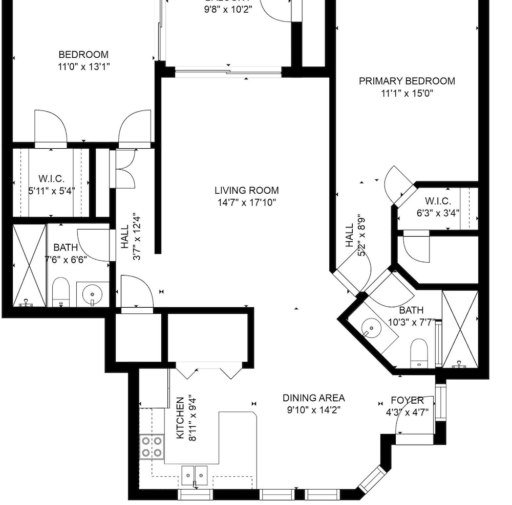 Executive 2 Bdrm Condo in the Heart of Biltmore!