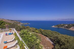 Villa Agathi with amazing view and pool