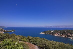 Villa Agathi with amazing view and pool