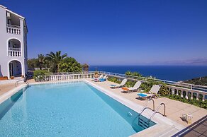 Villa Agathi with amazing view and pool