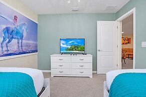 Grand 8BD Villa With Themed Rooms and Game Room! Close to Disney! #8ws