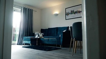 Blue Apartment in Peterborough