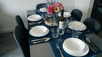 Blue Apartment in Peterborough