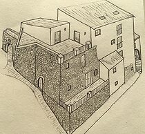 Large Medieval House in National Park, Super View