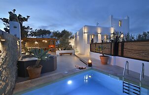 Villa Mykonos Heaven - Sea View & Outdoor Hot Tub