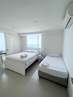 Apartment In Cartagena In Front Of The Sea 2 Bedrooms With Air Conditi
