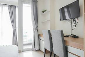 Best Studio with Pool View at Menteng Park Apartment