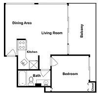 Pacific Monarch 1003 1 Bedroom Condo by RedAwning