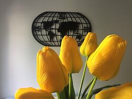 Sunflower-beautiful Modern Apt. w. Terrace&garden