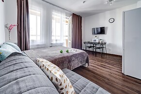 Modern apartment Vesta near Komendantsky