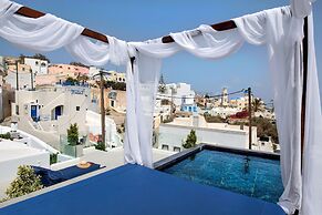Stunning Villa, Private hot tub in Thera Santorini
