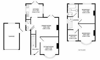 Headington Orchard - 3 Bedroom House Parking Garden
