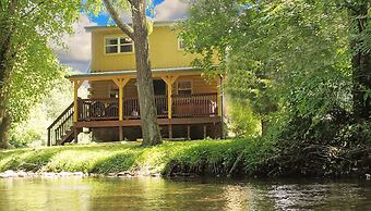 Yellow Cabin On The River 2 Bedroom Cabin by RedAwning