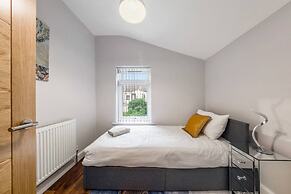 Home Away From Home With an Indoor Fireplace!