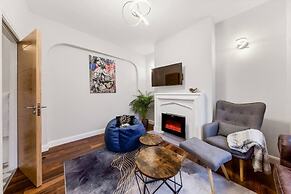 Home Away From Home With an Indoor Fireplace!