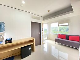 Comfortable 2Br Apartment Ac In Living Room At The Jarrdin Cihampelas