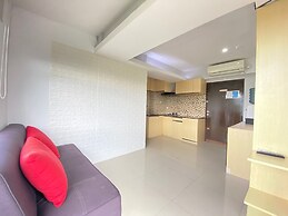 Comfortable 2Br Apartment Ac In Living Room At The Jarrdin Cihampelas