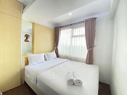 Quite 2Br Apartment Ac In Living Room At The Jarrdin Cihampelas