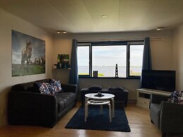6 Pers Holiday Home Aurora With Directly on the Lauwersmeer