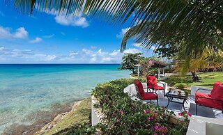 Secluded Beachfront Villa with Large Pool and Gardens - Fryers Well Ba