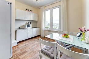 Apartment Vesta with a park view