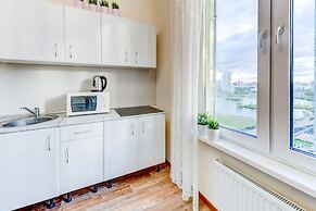 Apartment Vesta with a park view