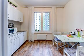 Apartment Vesta with a park view