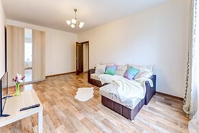 Apartment Vesta with a park view