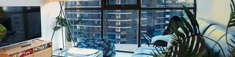 2BR Food Drink Hub Pool 2 Cars Gym Rooftop