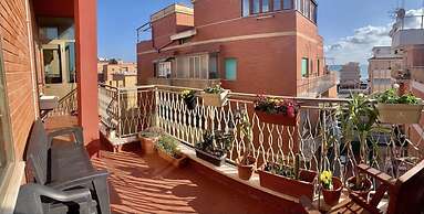 Penthouse 2-bed Apartment in Lido di Ostia